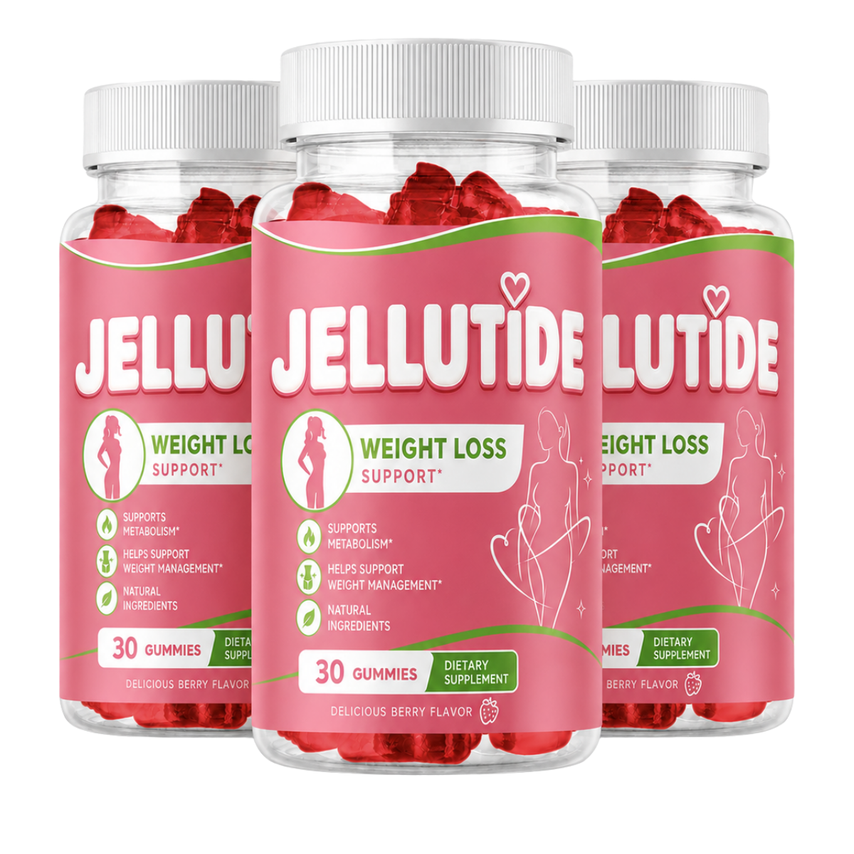 Three bottles of Jellutide